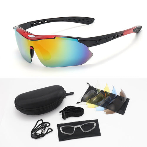 Cycling Glasses, Colorful and Fashionable, Windproof and Dustproof