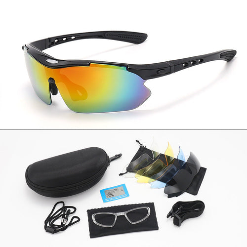 Cycling Glasses, Colorful and Fashionable, Windproof and Dustproof
