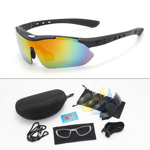 Cycling Glasses, Colorful and Fashionable, Windproof and Dustproof