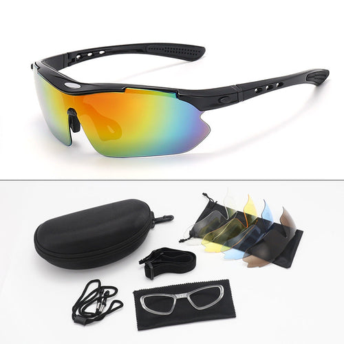 Cycling Glasses, Colorful and Fashionable, Windproof and Dustproof