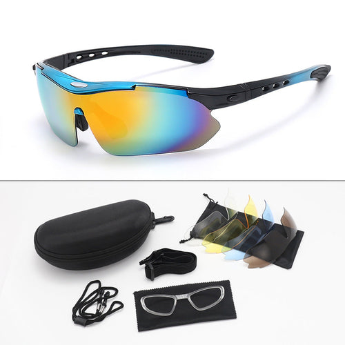 Cycling Glasses, Colorful and Fashionable, Windproof and Dustproof