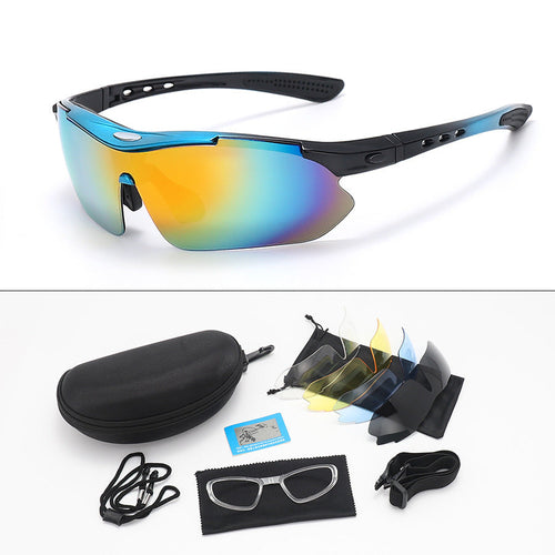 Cycling Glasses, Colorful and Fashionable, Windproof and Dustproof