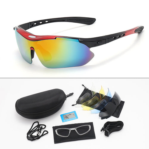 Cycling Glasses, Colorful and Fashionable, Windproof and Dustproof